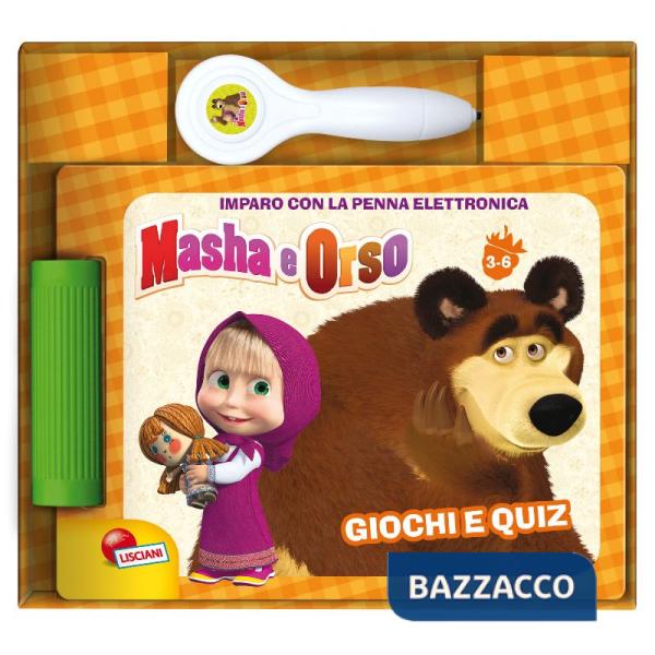 A SPASSO CON MASHA. MASHA E ORSO. LIBRO QUIZ CON P