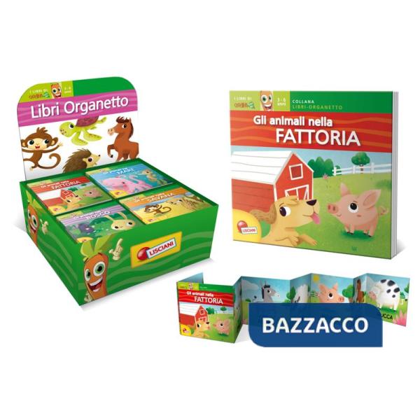 LIBRO CAROTINA SUPER BIP PLUS. ANIMALI IN ORGANETT