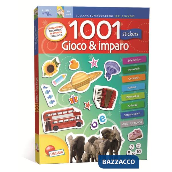 1001 STICKERS. GIOCO & IMPARO