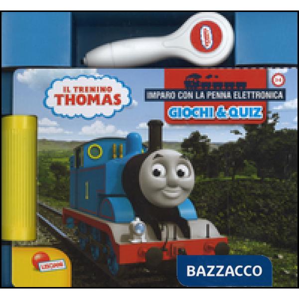 THOMAS E FRIENDS LIBRO PENNA GIOCHI E QUIZ