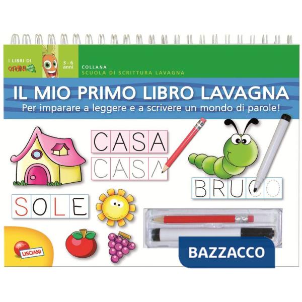 LETTERE E PAROLE. LIBRO LAVAGNA. EDIZ. ILLUSTRATA.