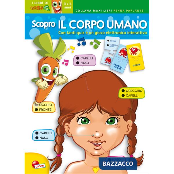 LIBRO MAXI CAROTINA PENNA PARLANTE IMPARO CON IL C