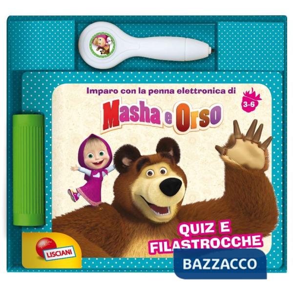 MASHA E ORSO. QUIZ E FILASTROCCHE. EDIZ. ILLUSTRAT