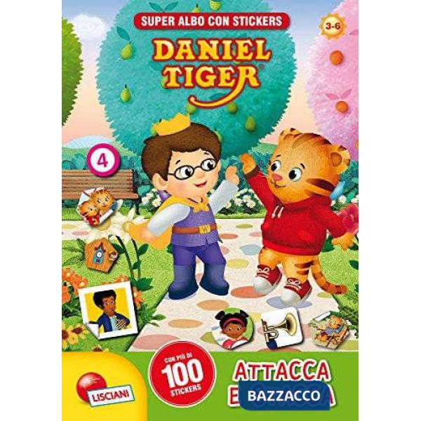 DANIEL TIGER ALBO ATTACCA E STACCA