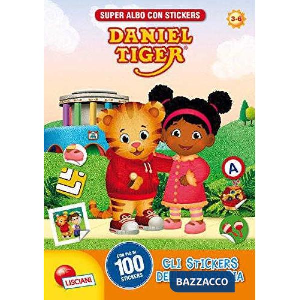 DANIEL TIGER ALBO GLI STICKERS DELLA FANTASIA
