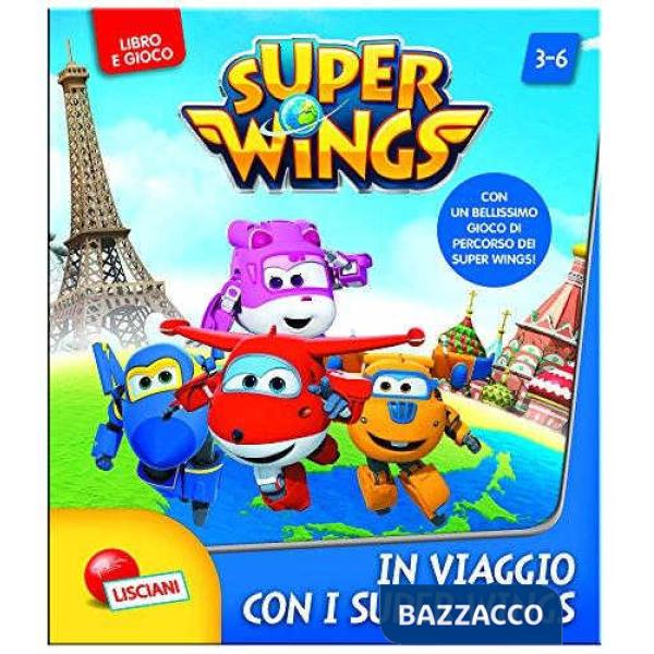 SUPER WINGS LIBROGIOCO SUPER IN VIAGGIO CON I SUPER WINGS