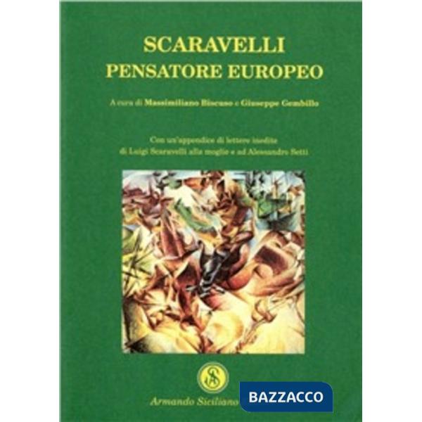 Scaravelli pensatore europeo