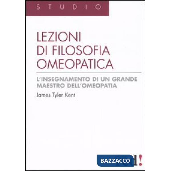 Lezioni di filosofia omeopatica
