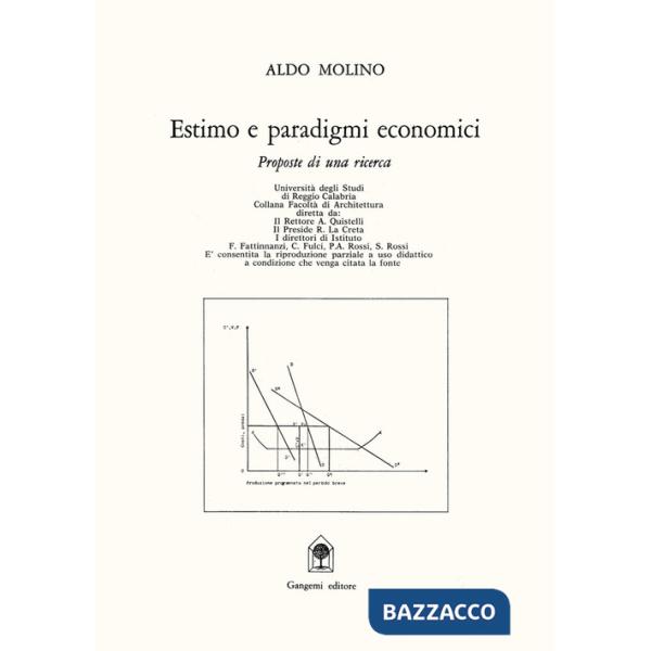 Estimo e paradigmi economici. Proposte di una ricerca