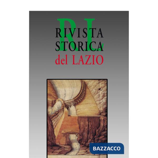 Rivista storica del Lazio (1996). Vol. 4