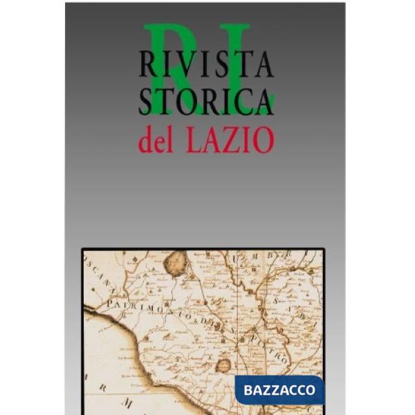Rivista storica del Lazio (1998). Vol. 8
