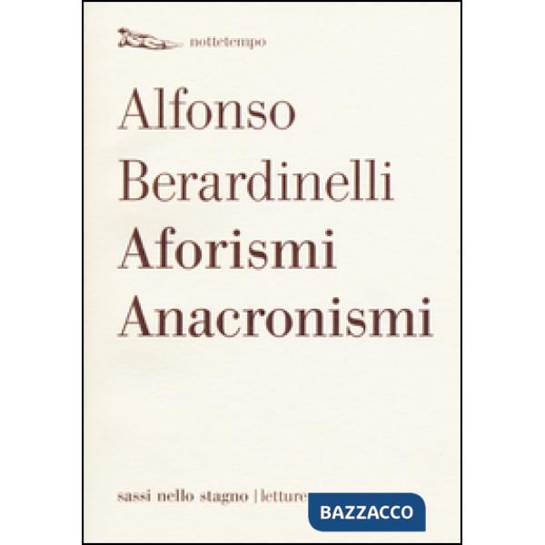 Aforismi anacronismi