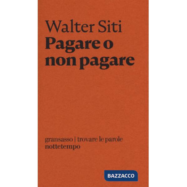 Pagare o non pagare