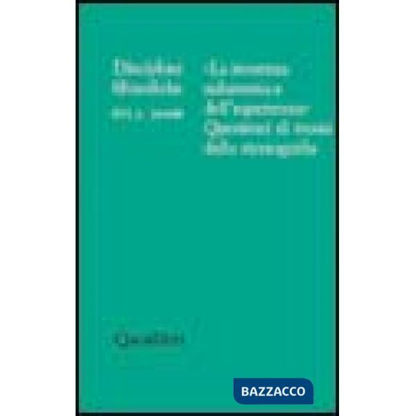 Discipline filosofiche (2006). Ediz. illustrata. Vol. 1: «La struttura subatomica dell'esperienza». Questioni di teoria della st
