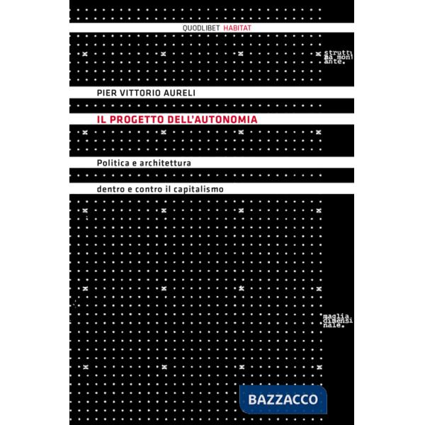 Progetto dell'autonomia. Politica e architettura dentro e contro il capitalismo (Il)