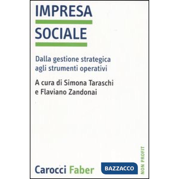 Impresa sociale. Dalla gestione strategica agli strumenti operativi