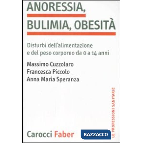 Anoressia, bulimia, obesità. Disturbi dell'alimentazione e del peso corporeo da 
