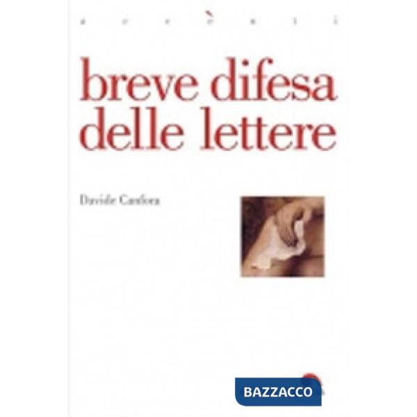 Breve difesa delle lettere