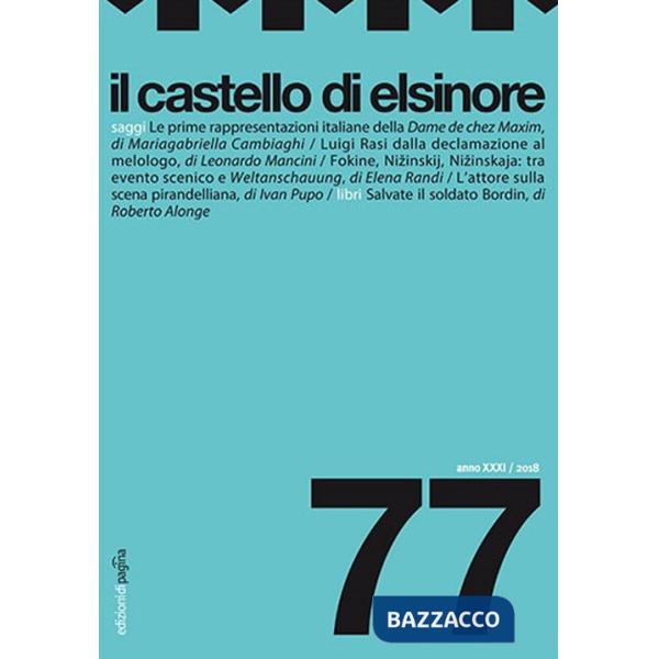 Castello di Elsinore (2018) (Il). Vol. 77