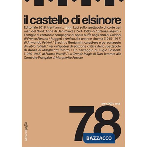 Castello di Elsinore (2018) (Il). Vol. 78