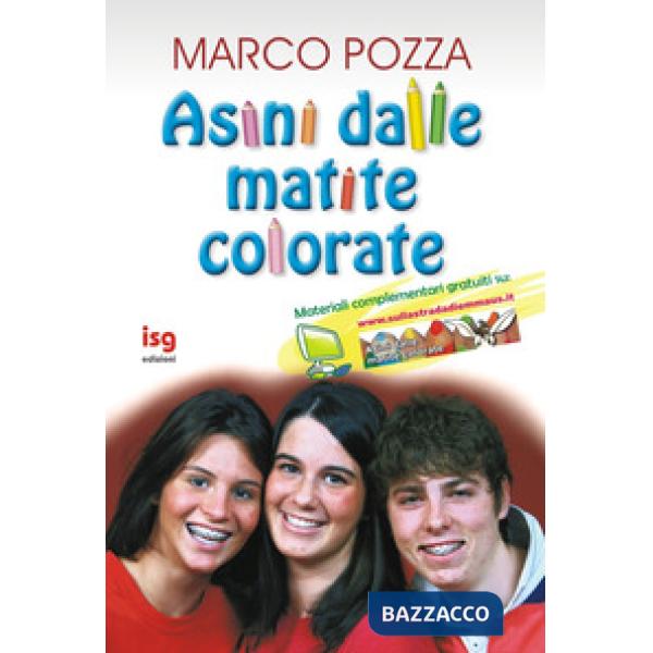 Asini dalle matite colorate