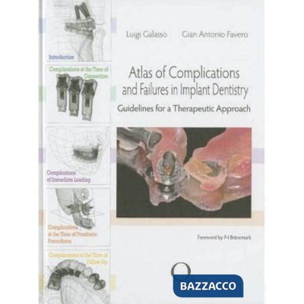 Atlas of complications and failures in implant dentistry. Guidelines for a therapeutic approach