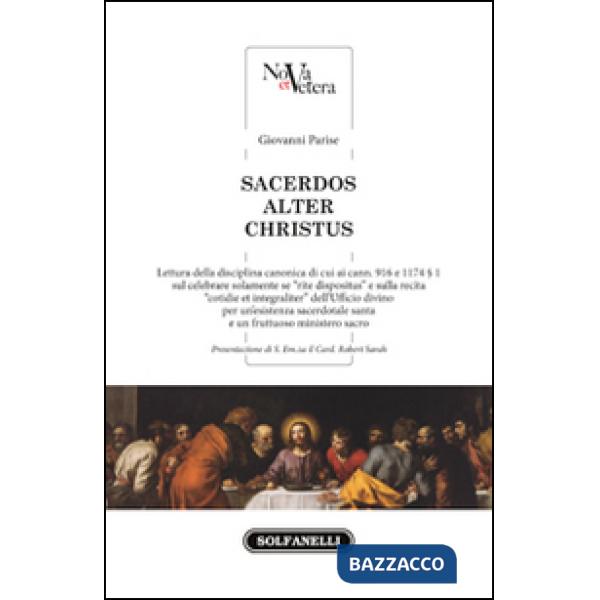 Sacerdos alter Christus