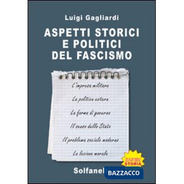 Aspetti storici e politici del fascismo