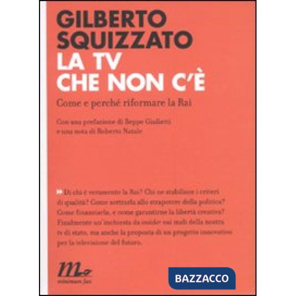 TV che non c'è. Come e perché riformare la Rai (La)
