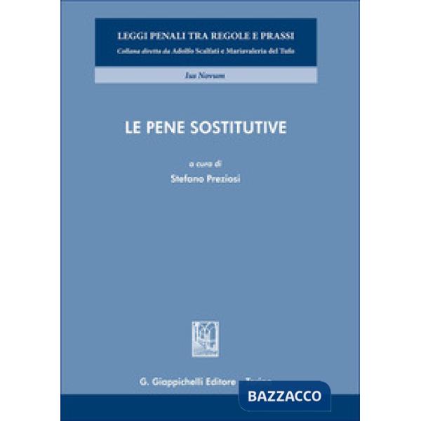 Le pene sostitutive