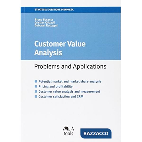 Customer value analysis. Problems and applications