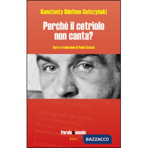 Perché il cetriolo non canta?