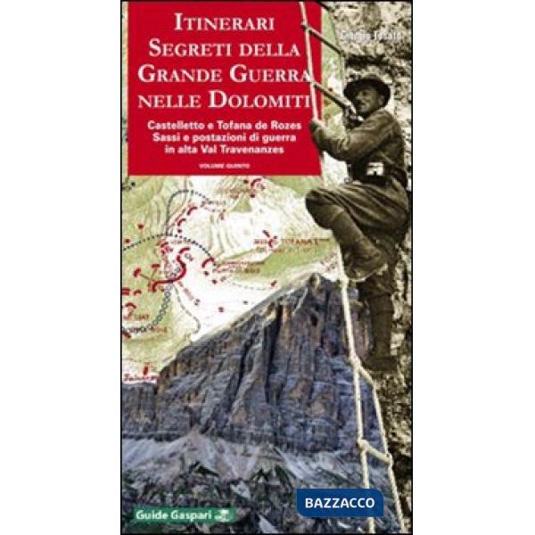 Itinerari segreti della grande guerra nelle Dolomiti. Vol. 5: Castelletto e Tofana de Rozes. Sassi e postazioni di guerra in alt