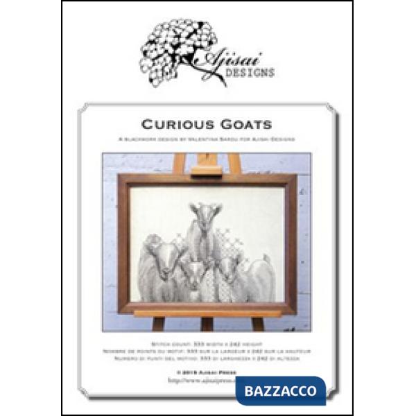 Curious goats. Blackwork design. Ediz. italiana, francese e inglese