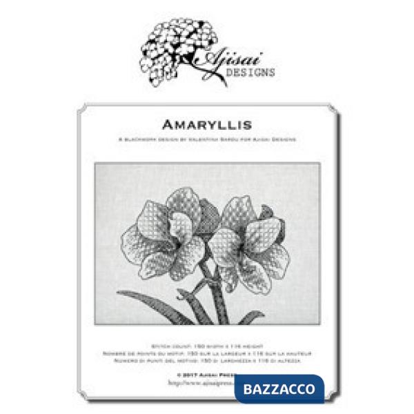 Amaryllis. A blackwork design. Ediz. italiana, inglese e francese