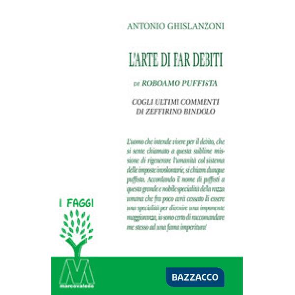 Arte di far debiti (L')