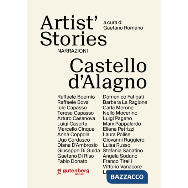 Artist' stories. Narrazioni