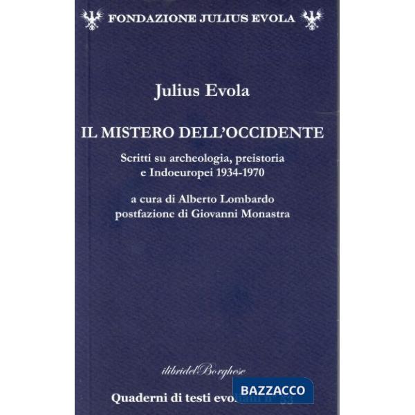 Mistero dell'Occidente (Il)