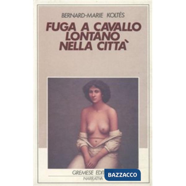 Fuga a cavallo lontano nella città