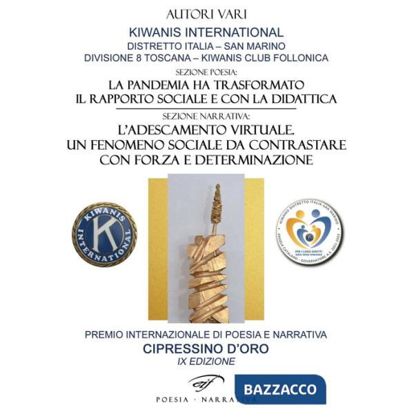 Cipressino d'oro 2022. Premio internazionale di poesia e narrativa «Cipressino d'oro» IX edizione