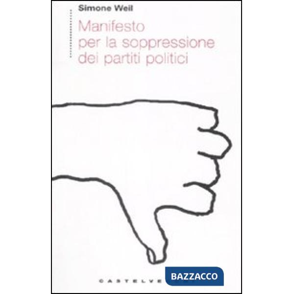 Manifesto per la soppressione dei partiti politici