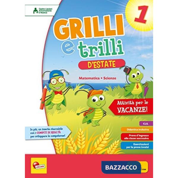 GRILLI E TRILLI D'ESTATE MATEMATICA 1