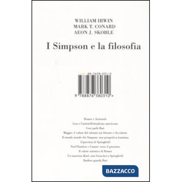 Simpson e la filosofia (I)