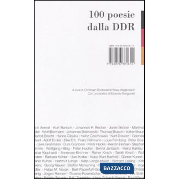 100 poesie dalla DDR
