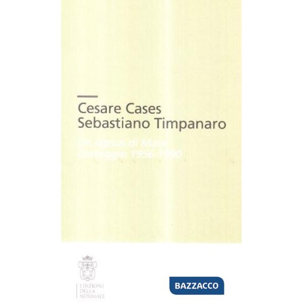 Lapsus di Marx. Carteggio (1956-1990) (Un)