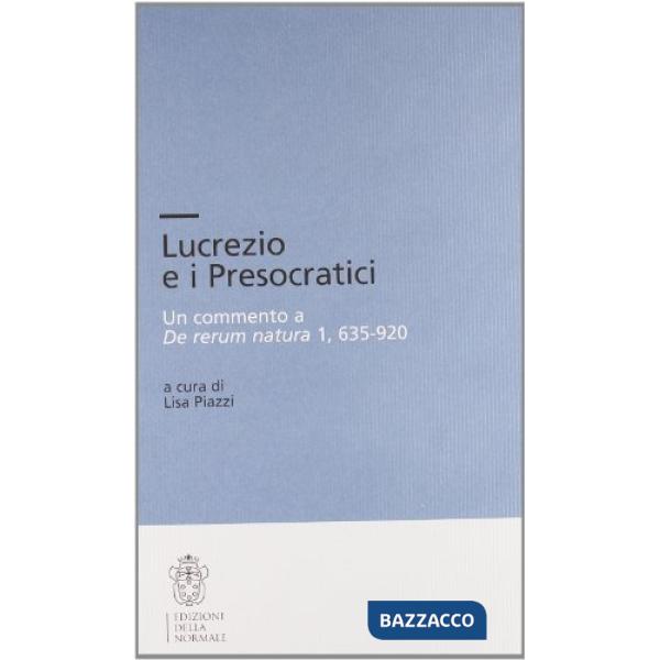 Lucrezio e i presocratici