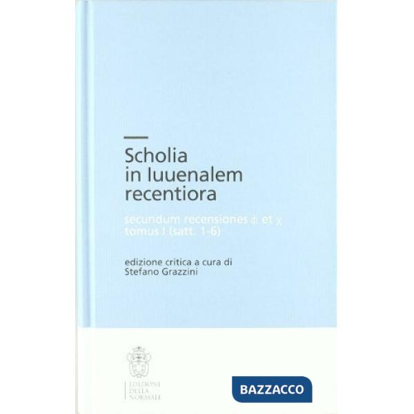 Scholia in Iuvenalem recentiora