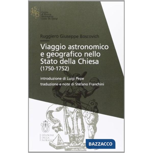 Viaggio astronomico e geografico nello stato della Chiesa (1750-1752)