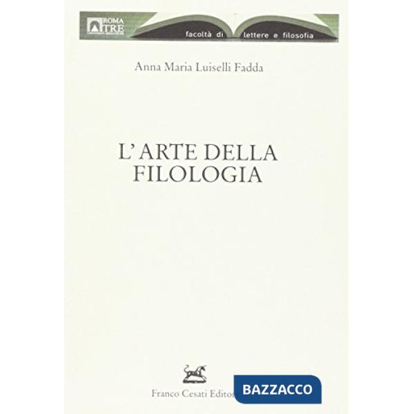 Arte della filologia (L')