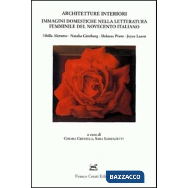 Architetture interiori. Immagini domestiche nella letteratura femminile del Novecento italiano (Sibilla Aleramo, Natalia Ginzbur
